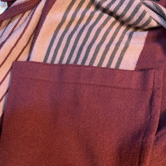 Prana Burgundy Sweater Dress size M medium - Picture 6 of 7